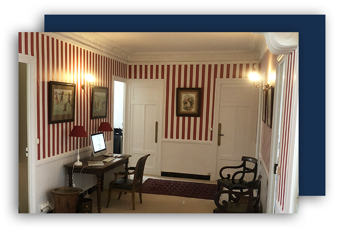 Réfection de l’entrée d’un appartement – Rue de Créqui