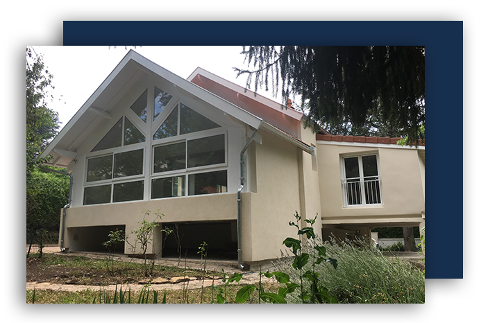 Rénovation complète et agrandissement d’une maison – Caluire