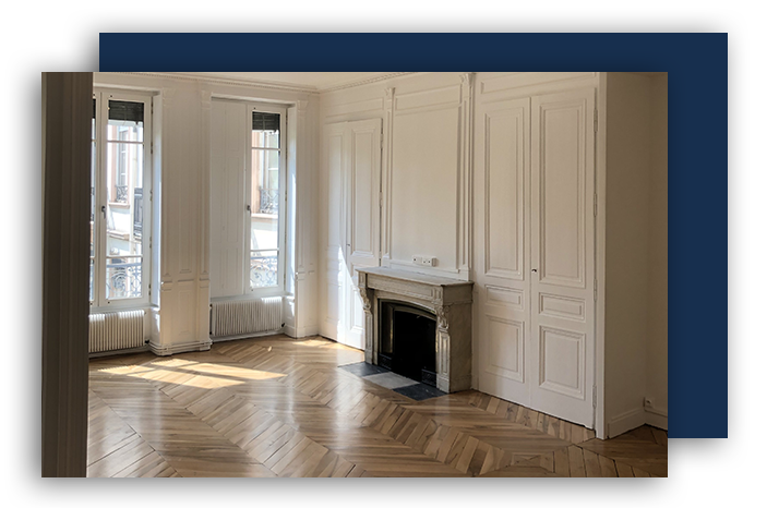 Rénovation complète d’un appartement – Place Kleber