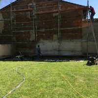 Renovation façade - Fontaine sur Saone (1)
